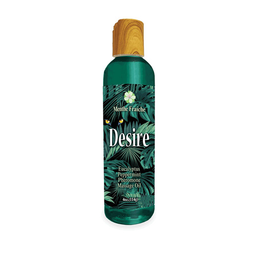 Desire Pheromone Massage Oil Eucalyptus & Peppermint Scented Pheromone Massage Oil - 118 ml