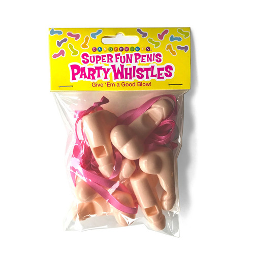 Super Fun Penis Party Whistles x8