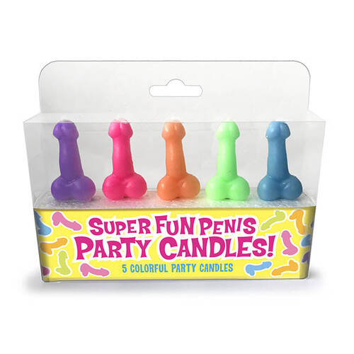 Super Fun Penis Party Candles Party Novelty