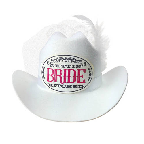 Bride Cowboy Hat
