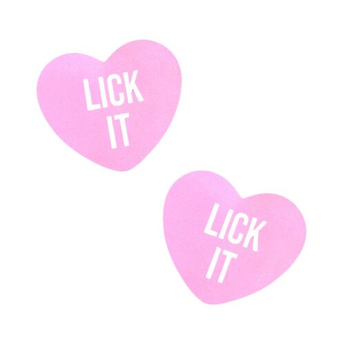 Lick It Love Heart Pasties 