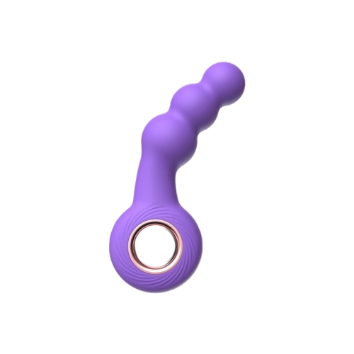 Br15: BEADED RING VIBE - PURPLE