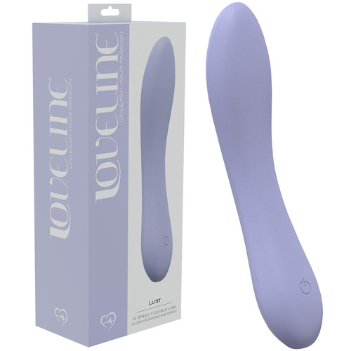 LOVELINE Lust - Lavender Lavender 17 cm USB Rechargeable Vibrator