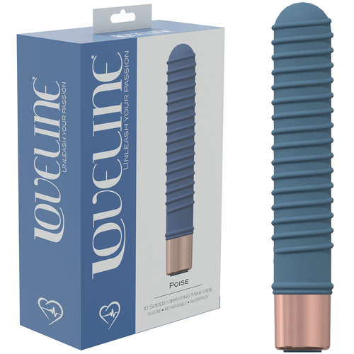 LOVELINE Poise - Blue Blue 14.5 cm USB Rechargeable Vibrator