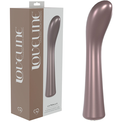 LOVELINE La Perla III - Pink Pearlescent Pink 19.2 cm USB Rechargeable Vibrator