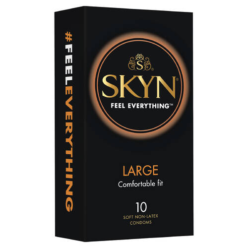 56mm Non Latex Condoms x10