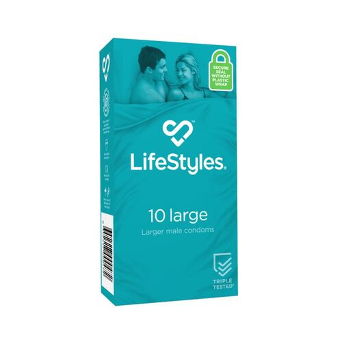 LifeStyles Large Condoms x10