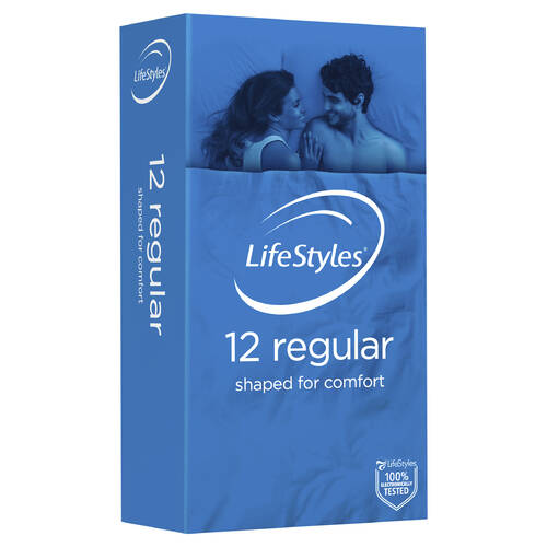 54mm LifeStyles Condoms x12