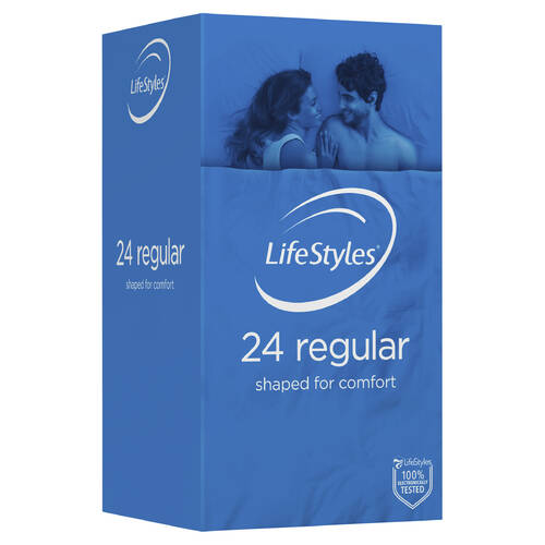 54mm LifeStyles Condoms x24