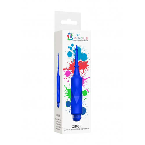 Circe - ABS Bullet With Silicone Sleeve - 10-Speeds - Royal Blue