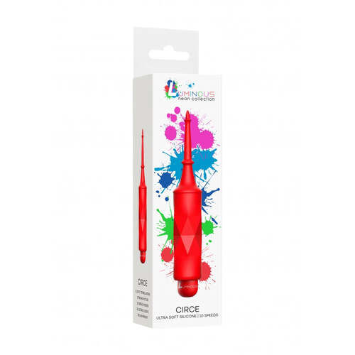 Circe - ABS Bullet With Silicone Sleeve - 10-Speeds - Red