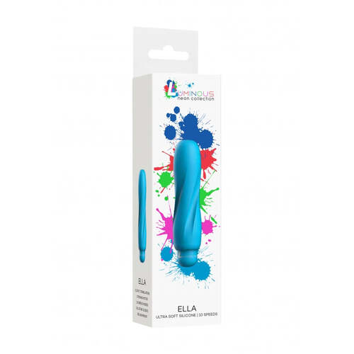 Ella Abs Bullet With Silicone Sleeve 10 Speeds Turquoise