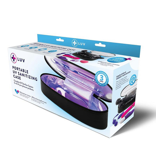 LUV Portable UV Sanitising Case Sanitising Toy Case
