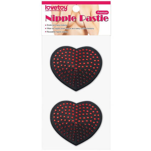 Diamond Heart Nipple Pasties