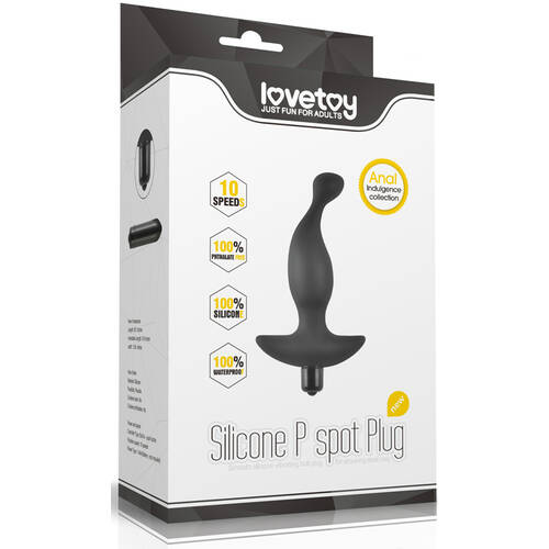 4" P Spot Butt Plug