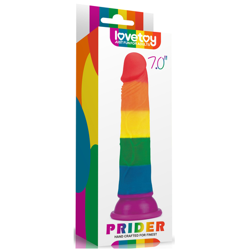 7" Rainbow Cock