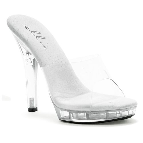 Slip On Sandal Clear 5in  