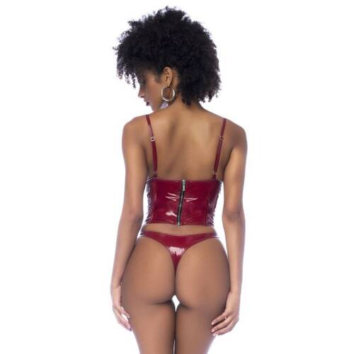 Wet Look Vinyl 2 Pc Set S
