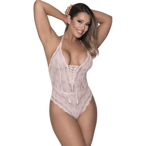 Mesh and Lace Teddy M