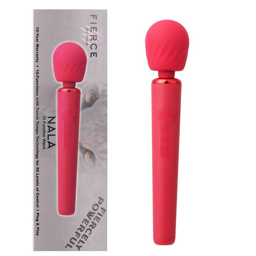 Maia NALA - Red Red 30 cm USB Rechargeable Massage Wand