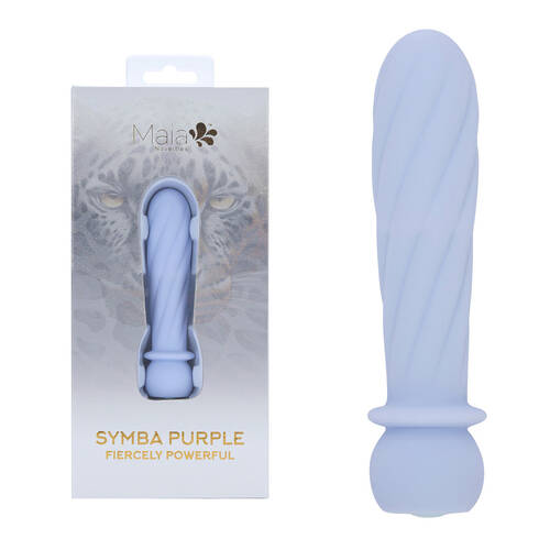 Maia SYMBA - Purple Purple 10.8 cm USB Rechargeable Powerful Bullet