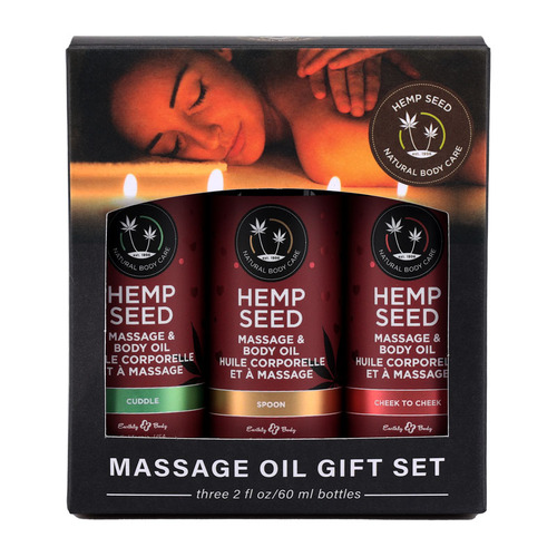 Hemp Seed Massage Oil Sampler