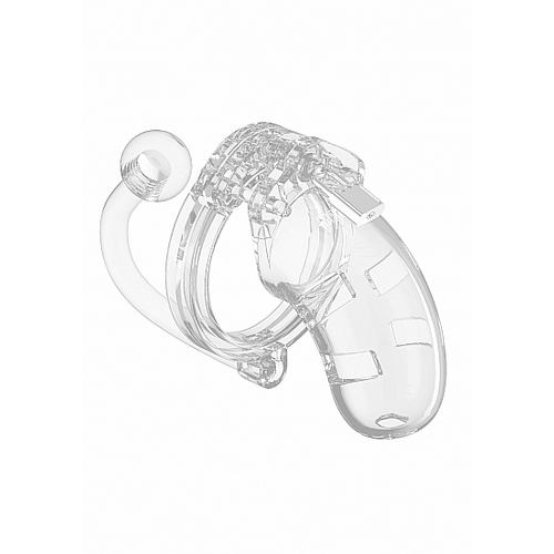 3.5" Chastity Cage + Plug