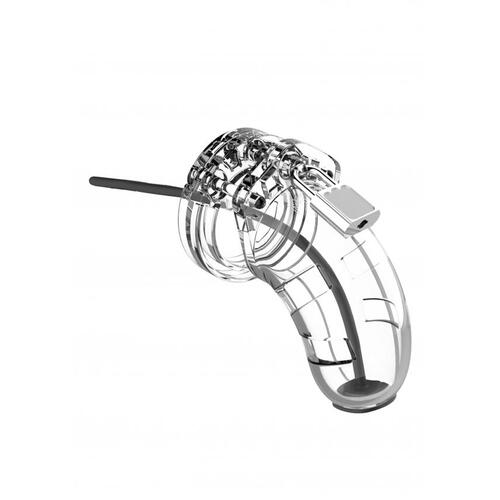 3.5" Chastity Cage + Urethral Sound