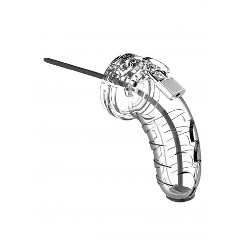 4.5" Chastity Cage + Urethral Sound