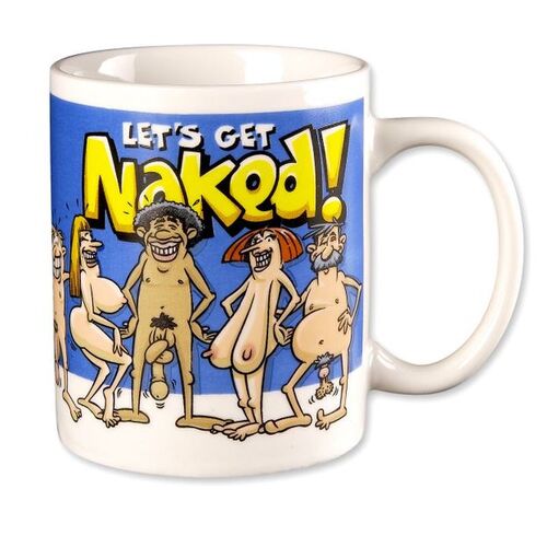 Lets Get Naked Coffee Mug