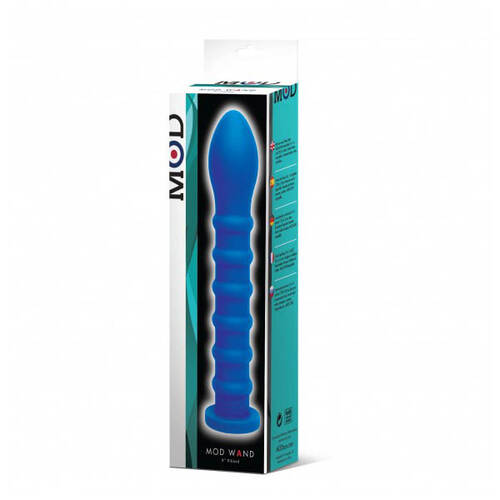 8" Mod Wand Ribbed  Attachment For Mod Love Machine
