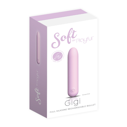 Soft By Playful Gigi Full Silicone Rechargeable Bullet
