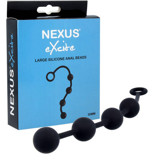 10.5" Excite Silicone Anal Beads