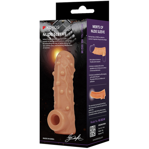 Large Nude Penis Sleeve 2