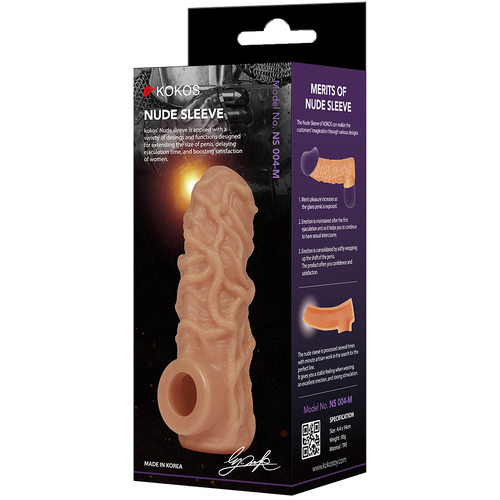 Medium Nude Penis Sleeve 4