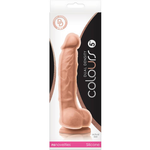 5" Dual Density Cock + Balls