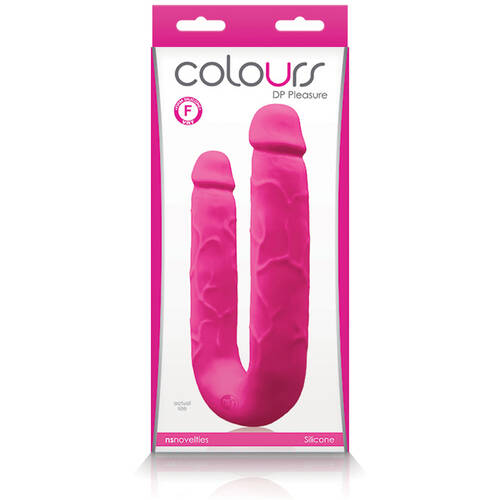 7.5" DP U Shaped Double Dildo