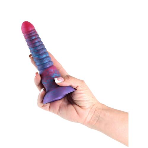 Colours Stacked 6in. Dildo Pink/Blue