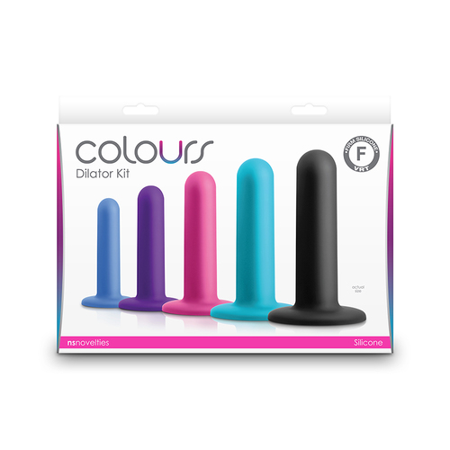 Colours - Dilator Kit - Multicolour Multi Coloured Vaginal Dilator Kit - Set of 5