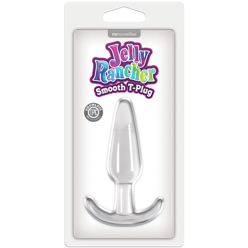 4" Smooth T Shape Butt Plug