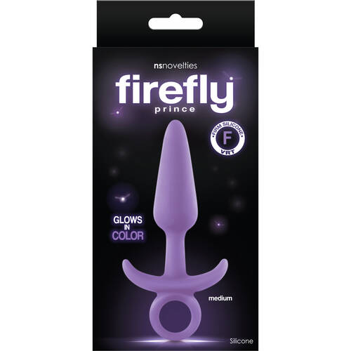 Prince Medium Glowing Butt Plug + Ring