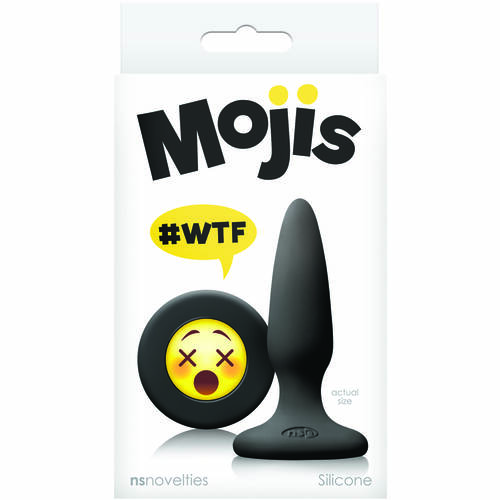 3.4" WTF  Mini Emoji Butt Plug