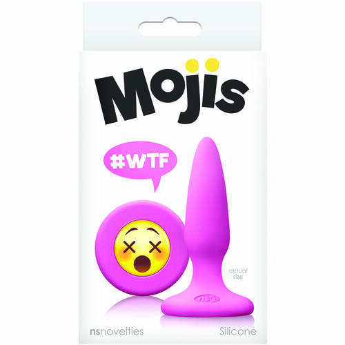 3.4" WTF Mini Emoji Butt Plug