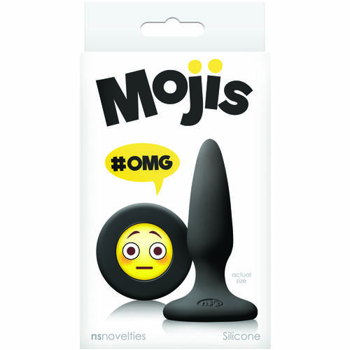 3.4" OMG Mini Emoji Butt Plug