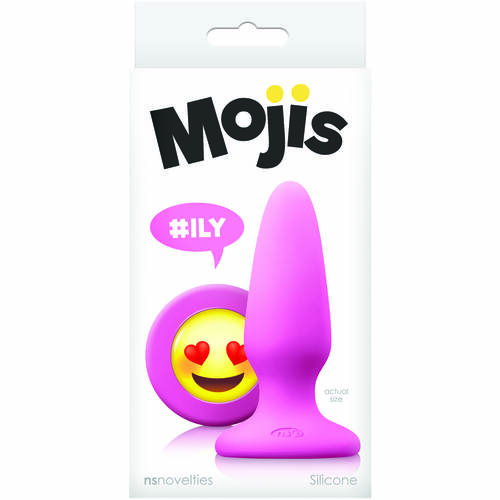 4.4" Ily Medium Emoji Butt Plug