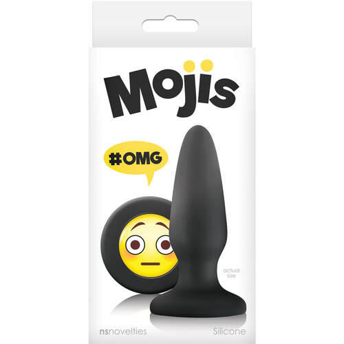 4.4" OMG Medium Emoji Butt Plug
