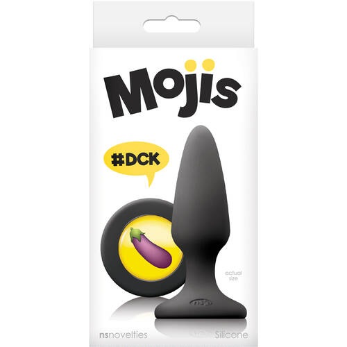 4.4" DCK Medium Emoji Butt Plug