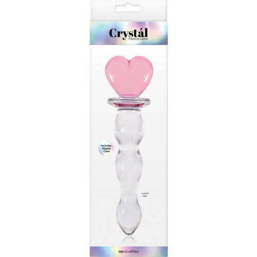 7.5" Heart Of Glass Dildo