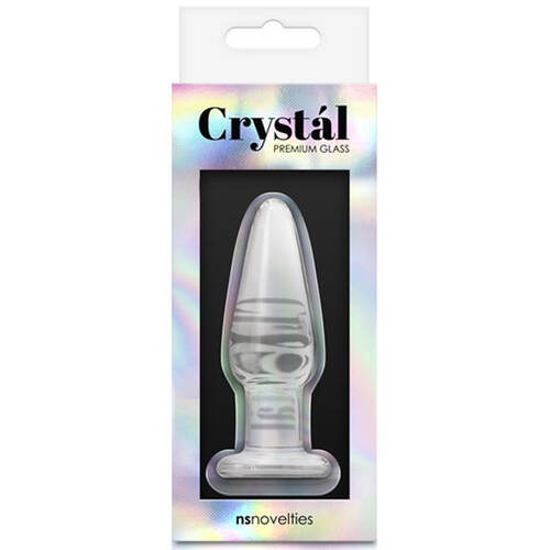 Small Glass Butt Plug
