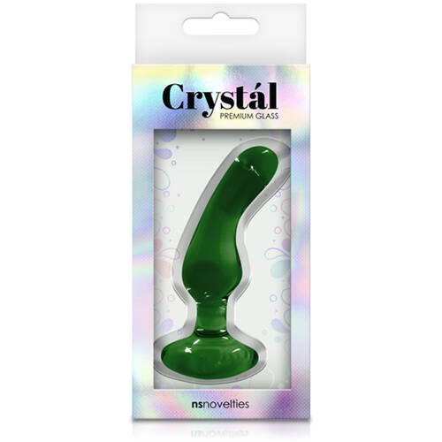 Glass P-Spot Butt Plug